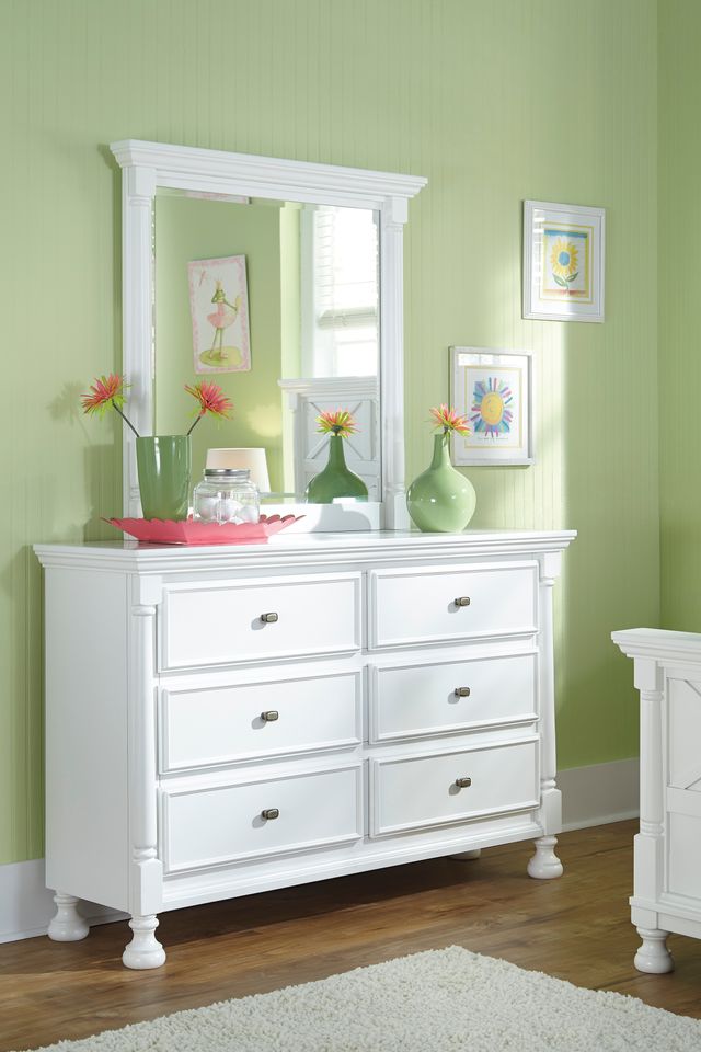 Signature Design by Ashley® Kaslyn White Bedroom Mirror-2