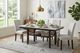 New Classic® Home Furnishings Carissa 5-Piece Espresso/Stone Dining Table Set-1