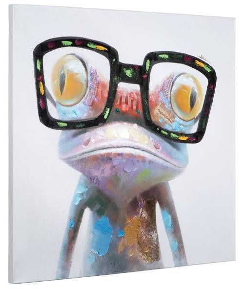 YHD Hipster Froggy Wall Art-2