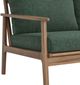 New Classic® Home Furnishings Ashton Moss Acacia/Fabric Outdoor Patio Sofa-5