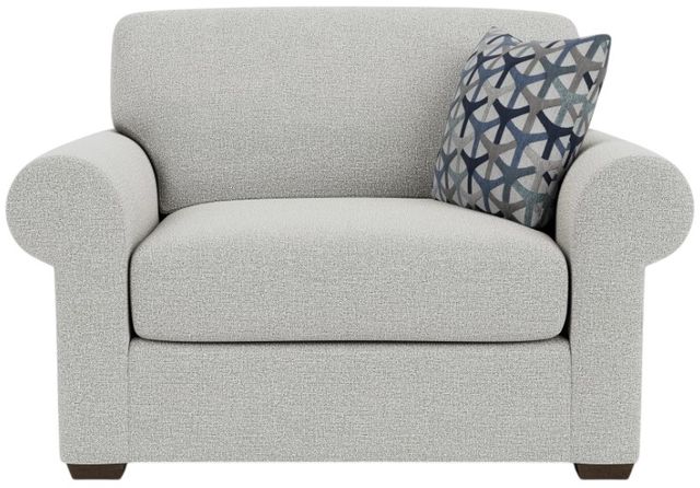 Flexsteel® Randall Silver Glacier Chair-1