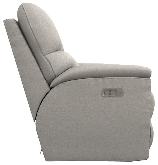 La-Z-Boy® Brooks Oyster Power Reclining Loveseat with Console and Headrest-2