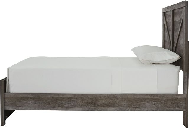 Signature Design by Ashley® Wynnlow Gray Twin Panel Rails-3