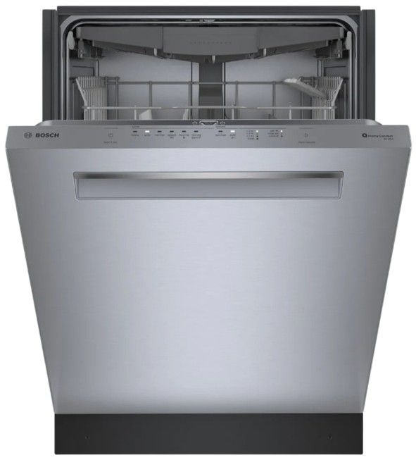 Bosch® 500 Series 24" Stainless Steel Top Control Built In Dishwasher-3