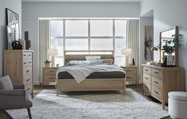 Magnussen Home® Plum Creek Sierra Brown King Panel Headboard-1