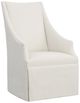 Century® Stocked Meadow White Host Chair with Casters-0