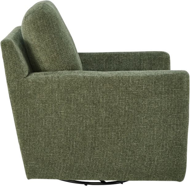 Signature Design by Ashley® Dishford Evergreen Swivel Accent Chair-3