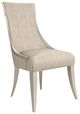 Caracole® Avondale Oatmeal/Soft Silver Leaf Dining Side Chair-0