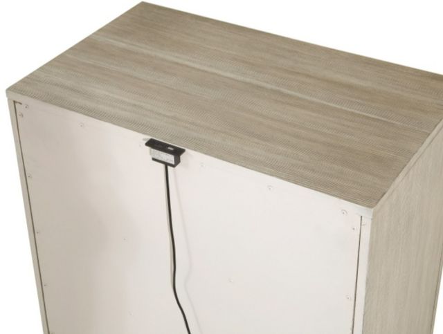 Homelegance® McKewen Light Gray Nightstand-3