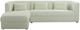 TOV Furniture Callie 2-Piece Cream Left Arm Facing L-Shaped Sectional-3