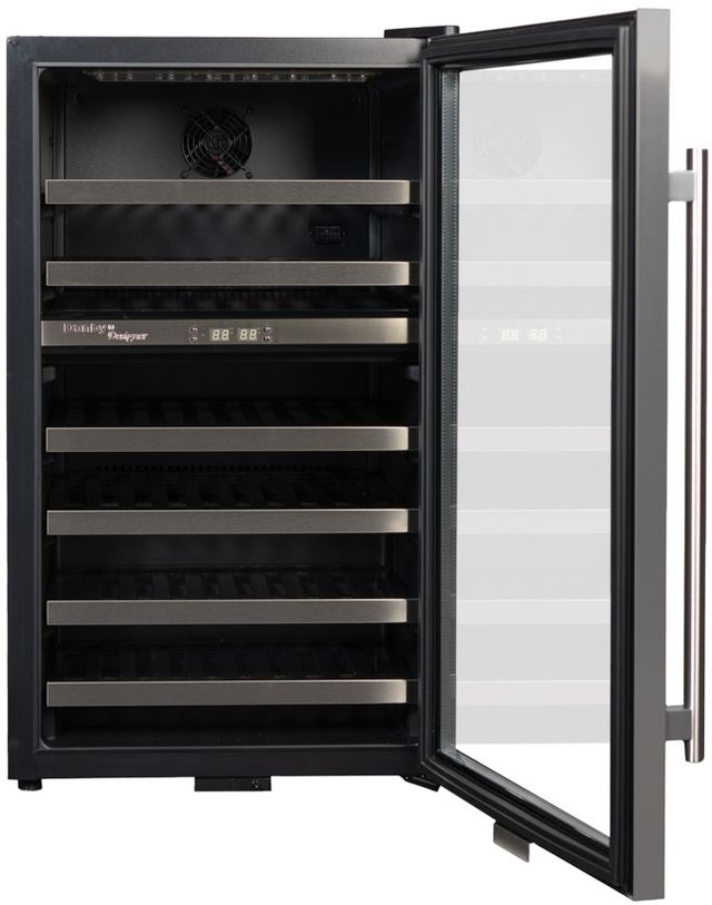 Danby® 20" Black with Stainless Steel Wine Cooler-1