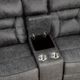 Homelegance® Madrona Hill Gray Manual Reclining Loveseat-4