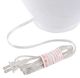 A & B Home Vale White Ceramic Table Lamp-3