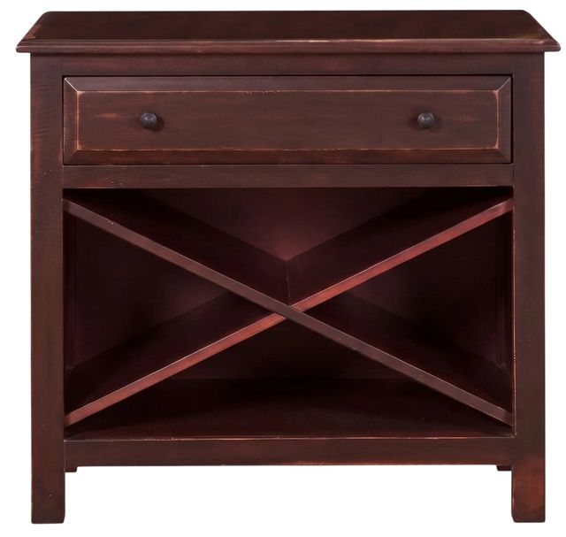 Sunny Designs™ Red Accent Chest with Wine Storage-2