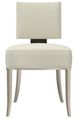 Caracole® Reserved Seating White/Soft Silver Side Chair-1
