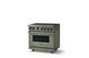 Viking® 7 Series 36" Eucalyptus Pro Style Liquid Propane Gas Range-2