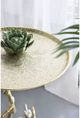 A & B Home Gold Tree Branch Side Table-4