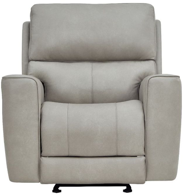 Leather Italia™ Cambria Ladero Cement Power Glider Recliner-1