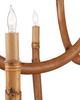 Currey & Company Samsara Saddle Tan Large Chandelier-3