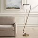 Uttermost® Irwin Antique Brass Floor Lamp-1