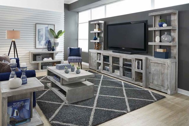 aspenhome® Avery Loft 3-Piece Limestone Entertainment Wall-1