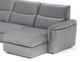 Natuzzi Editions Customizable Amorevole 6-Piece Leather Power Reclining Right-Arm Facing Sectional and Chaise with Power Headrest-2