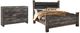 Signature Design by Ashley® Wynnlow 2-Piece Gray King Poster Bed Set-0