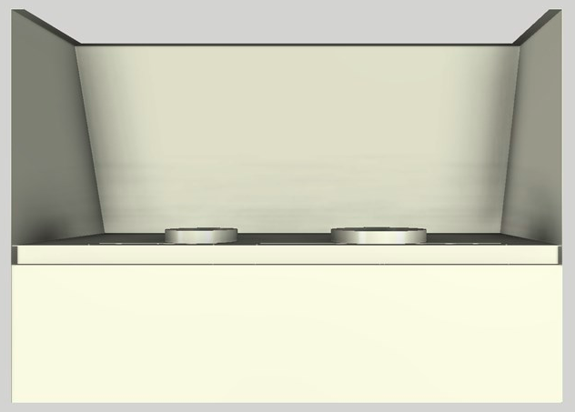 Vent-A-Hood® 42" Biscuit Wall Hood-1