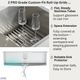 Forno Acqua MultiSINK Stainless Steel 10" Dual Mount Double Bowl Sink with Waterfall Faucet-5