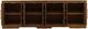 Dovetail Furniture Delacruz Dark Brown Sideboard-2