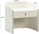 TOV Furniture Collins Cream Lacquer Nightstand-2