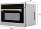 ZLINE Autograph Edition 1.6 Cu. Ft. Stainless Steel Electric Speed Oven-4