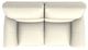 La-Z-Boy® Reese Ivory Reclining Loveseat-4