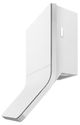 Zephyr Designer Collection Horizon 36" Matte White Glass Wall Mounted Range Hood-2