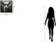 Classy Living Untamed Dapper Cow in Chic Attire Wall Art-2
