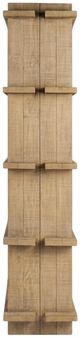 Classic Home Karlla Natural Clay Bookshelf-3
