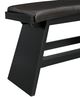 Elements International Rylan Dark Expresso Bar Bench-2