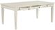 Standard Furniture Chesapeake Bay Antique White Dining Table with Storage-1