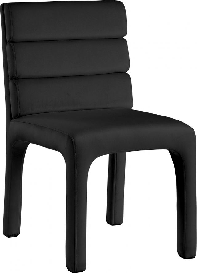 Meridian Furniture Kai Black Velvet Dining Chair-0