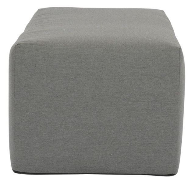 Sunset West Bazaar Heritage Granite Sunbrella 48'' Rectangular Outdoor Ottoman-2