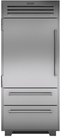 Sub-Zero® PRO Series 36 in. 22.7 Cu. Ft. Stainless Steel Bottom Freezer Refrigerator