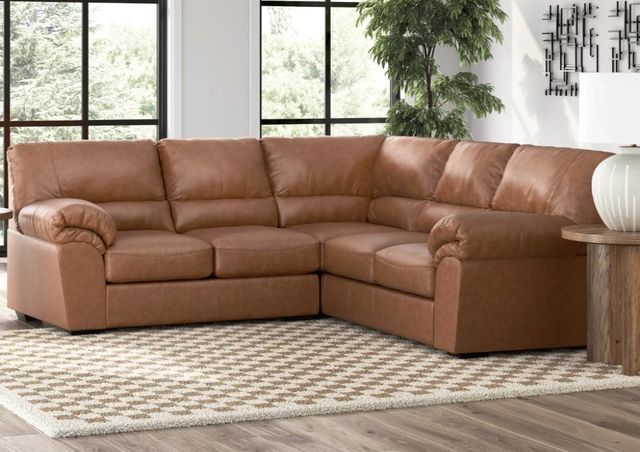 Signature Design by Ashley® Whitlock 2-Piece Caramel Right-Arm Facing Sectional-2