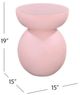 Bassett Mirror Eden Pink Accent Table-2