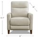 Hydeline® Ashby Vanilla Power Recliner with Power Headrest-1