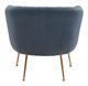 Zuo® Deco Gray & Gold Accent Chair-3