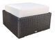 CabanaCoast® Customizable Brighton Aluminum Outdoor Ottoman-0