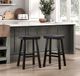 Homelegance® Caspian Black Pub Height Stool-1