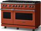 Viking® 5 Series 48" Spiced Cider Pro Style Gas (LP) Range with Polished Chrome Trim-2