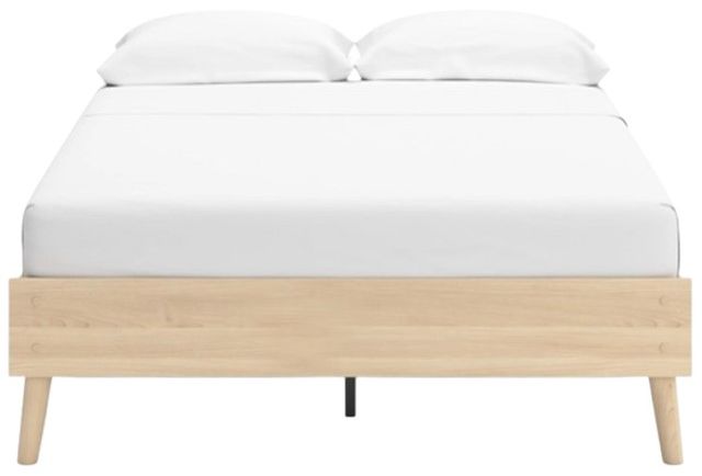 Signature Design by Ashley® Cabinella Tan Full Platform Bed-1