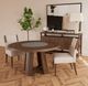 Riverside Furniture Delia Shell/Walnut Upholstered Side Chair-1